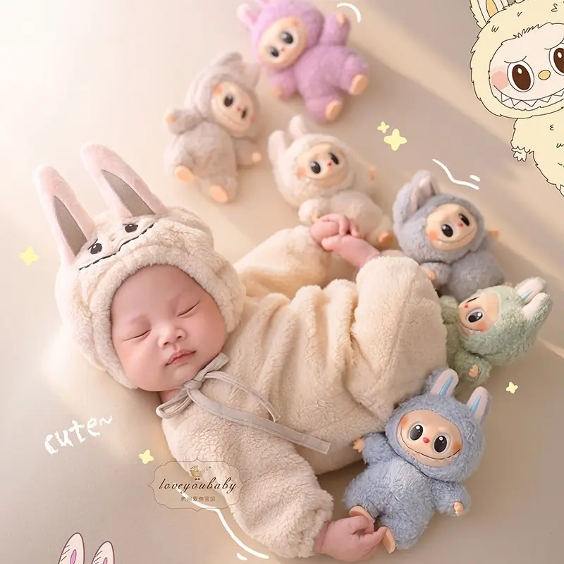 Labubu Theme Set - Newborn Photography Props - Image 5
